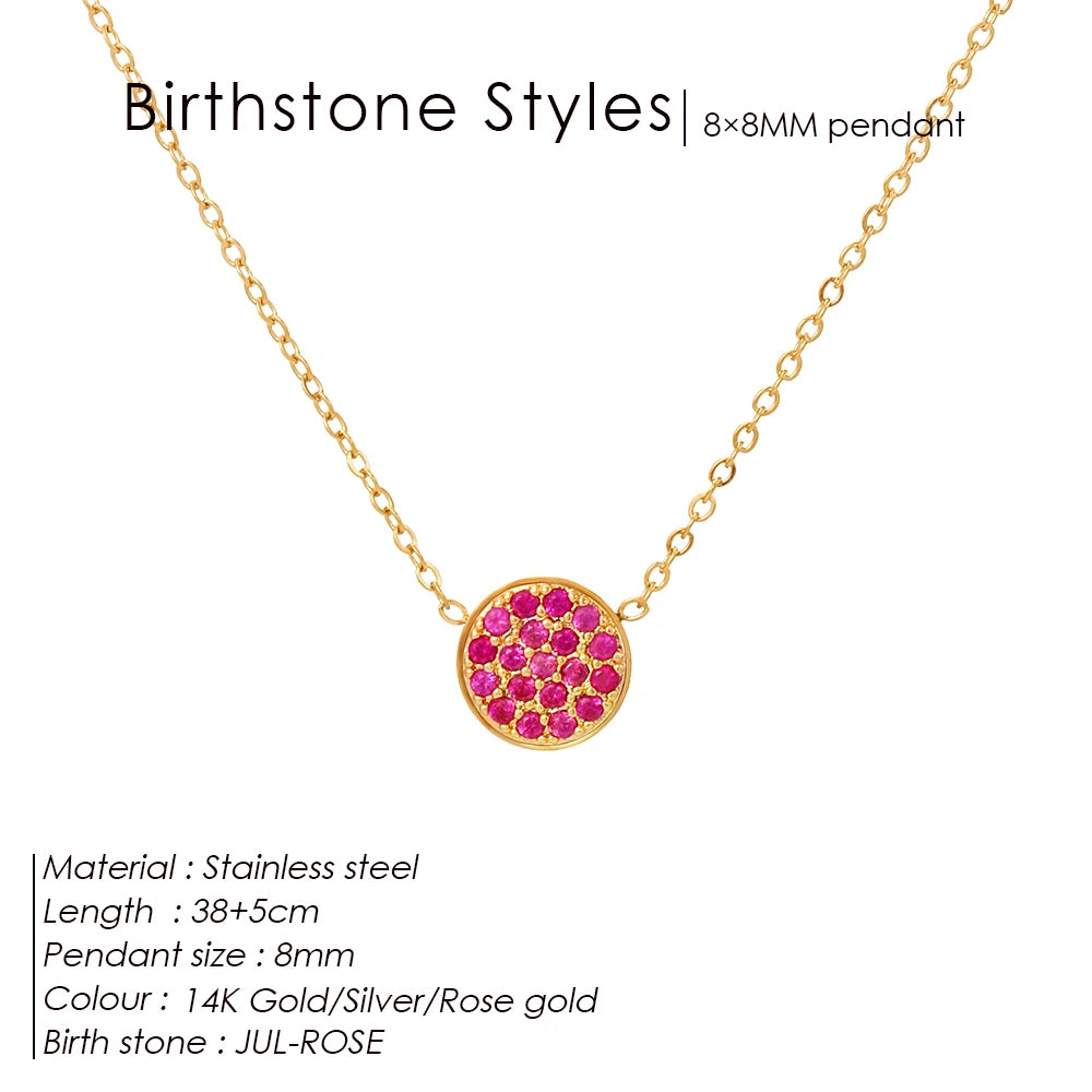 Birthstone Necklace