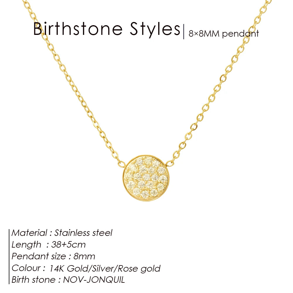 Birthstone Necklace